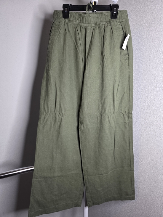 Old Navy Pants - Old Navy Olive Green Wide-Leg Pull-On Pants